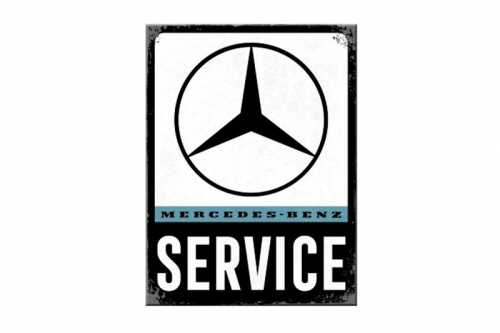 Magnet "Mercedes Benz Service"